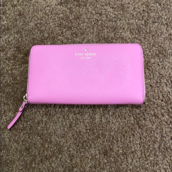 kate spade Handbags - Kate Spade Cedar Street Lacey Wallet Rouge Pink